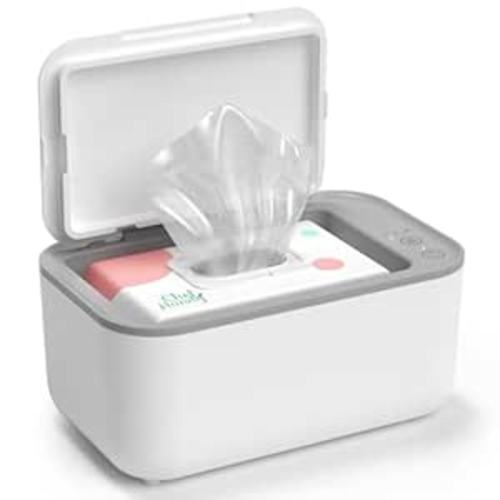 Chefhandy Baby Wipe Warmer, 3-Level Temperature Control, Silent & Even Heating, Large Capacity Wipes Dispenser for Babies & Adults, White