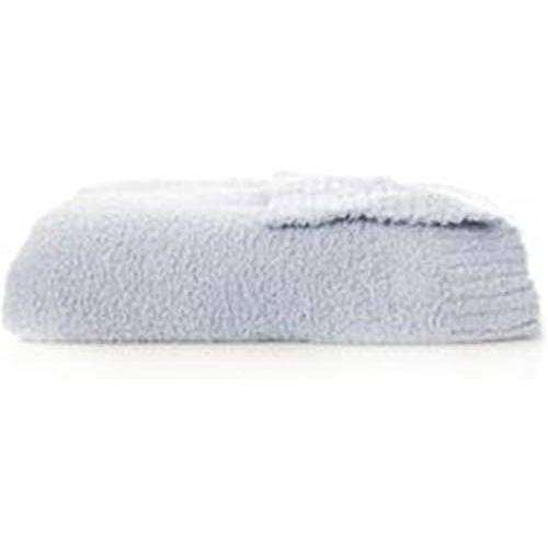 SARANONI Bamboni Luxury Baby Blanket | Plush and Soft for Infant Boys & Girls | Receiving 30” x 40" | Light Blue