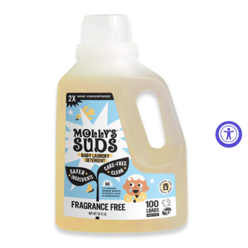 Baby Liquid Laundry Detergent – Molly’s Suds