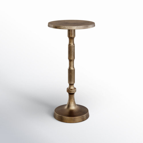 Birch Lane™ Vela Pedestal End Table & Reviews | Wayfair