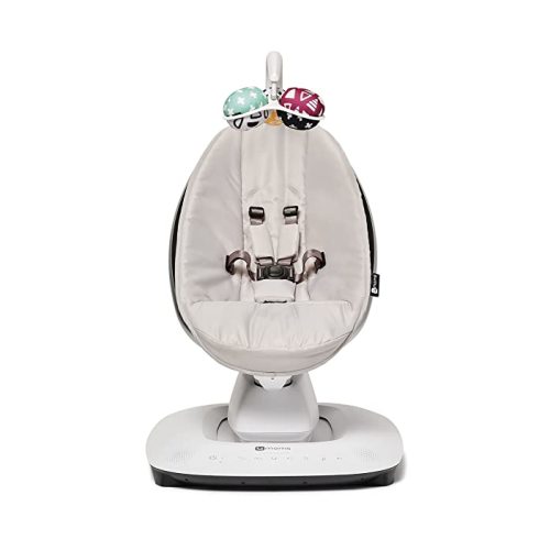 4moms MamaRoo Multi-Motion Baby Swing, Bluetooth Baby Swing with 5 Unique Motions, Grey