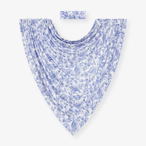 Girls Briar Swaddle And Headwrap Set - Posh Peanut