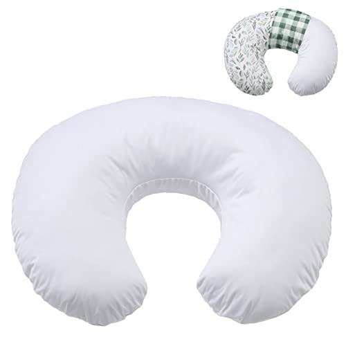 Winmany Baby Waterproof Nursing Pillow Cover Newborn Breastfeeding Pillowcase Soft Replaceable Slipcover for Boys and Girls