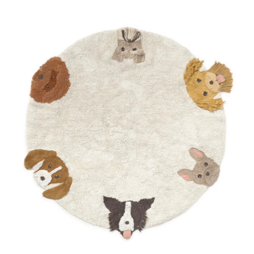 WASHABLE RUG DOGS