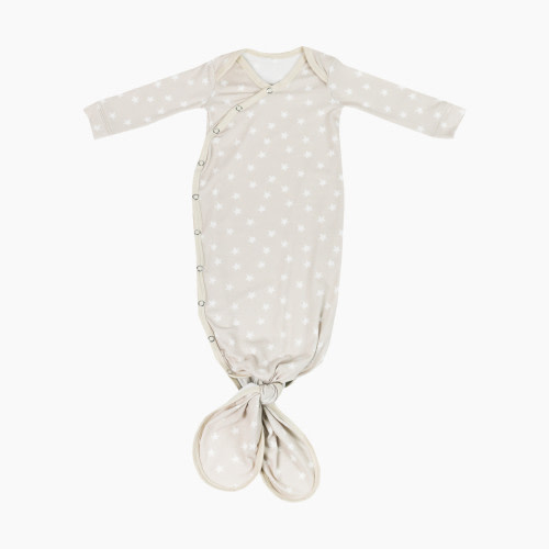 Copper Pearl Printed Knotted Gown - Twinkle, 0-4 M