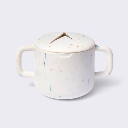 Snack Cup Confetti Speckle - Cream - Cloud Island™