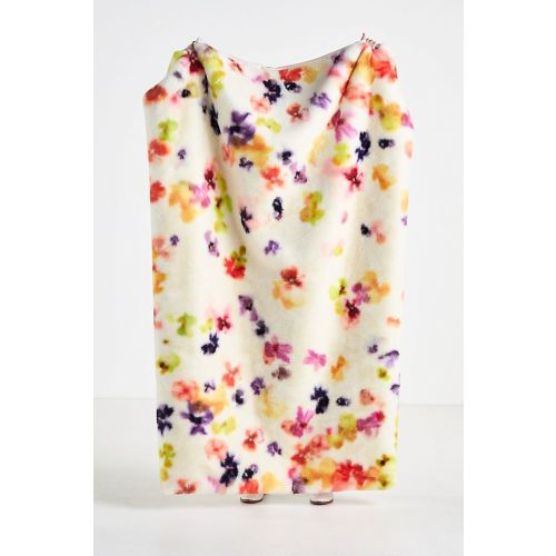 The Sophie Faux-Fur Throw Blanket: Printed Edition