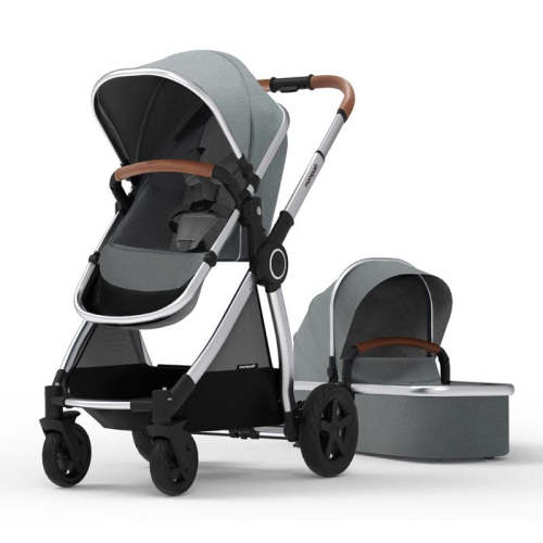 Mompush Lithe Lightweight Double Stroller For Infant and Toddler | Mompush