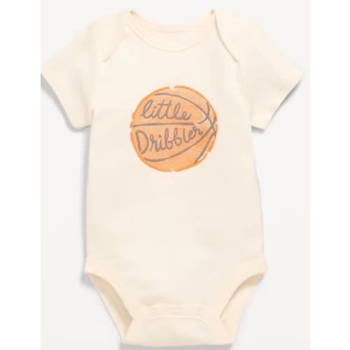 Short-Sleeve Graphic Bodysuit for Baby