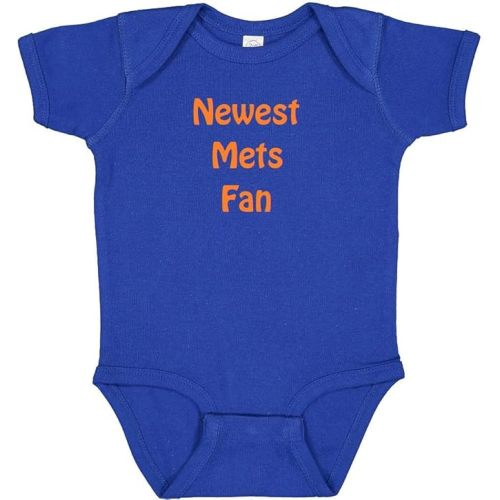New Mets Fan Cute Baby Bodysuit