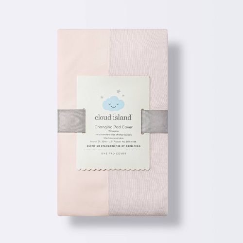 Wipeable Changing Pad Cover - Solid Pink - Cloud Island™