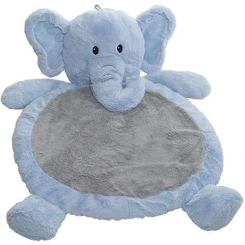 Mary Meyer Bestever Baby Mat, Blue Elephant