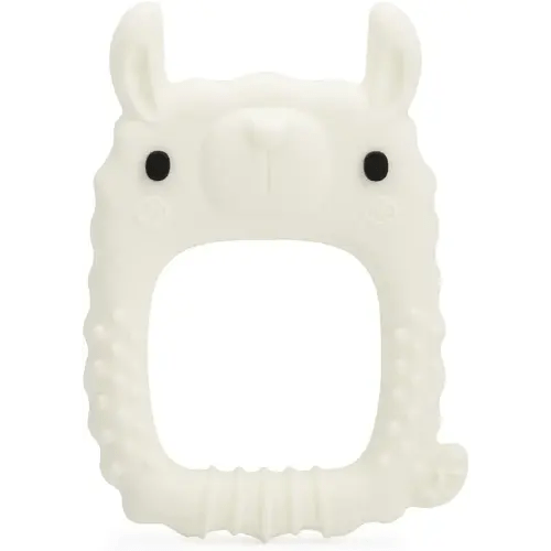 Loulou Lollipop Wild Silicone Baby Teether - Llama