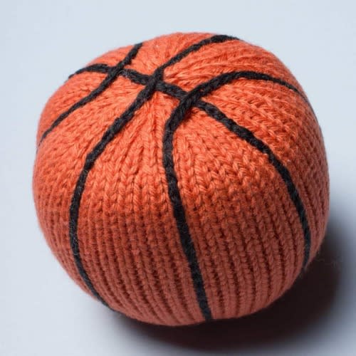 Organic Basketball Rattle. Handmade in Peru | Estella