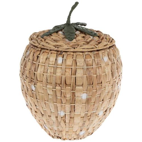 Strawberry Water Hyacinth Basket