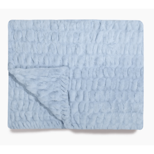 Sky Blue Baby Blanket | Lola Blankets