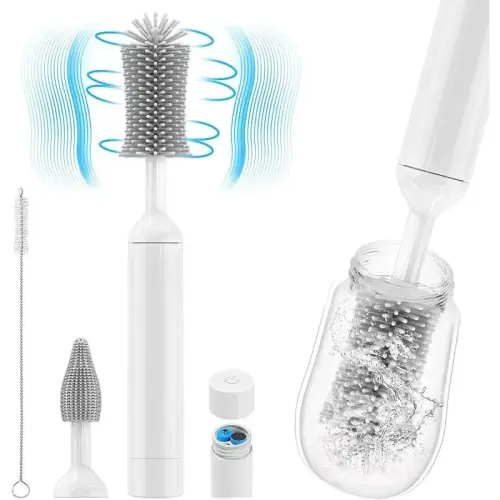 Electric Bottle Brush Cleaner, Waterproof Baby Bottle Brush, - TikTok Shop