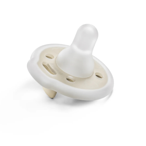 babypace breast-like pacifier 0-12 mo single - barley | mōmi