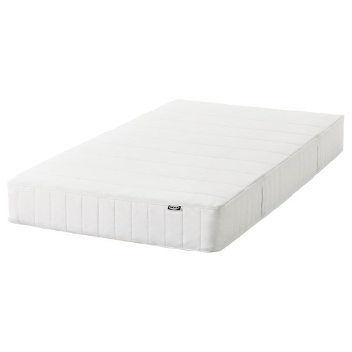 VESTERÖY Pocket spring mattress - medium firm/white Twin