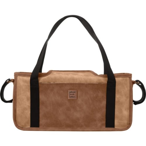 Petunia Pickle Bottom Wander Stroller Caddy, Brown