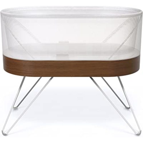 SNOO Smart Sleeper Baby Bassinet - Bedside Crib with Automatic Rocking Motions and Soothing White Noise - Ideal for Newborn Babies to 6 Months - Natural Sleep Training