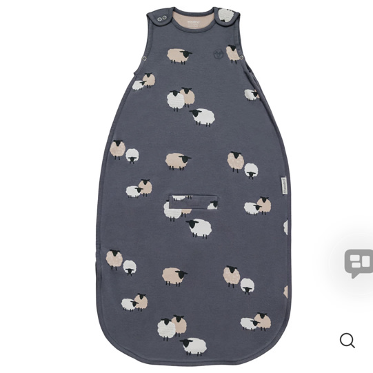 4 Season® Ultimate Baby Sleep Bag, Merino Wool & Organic Cotton, Sheep Slate