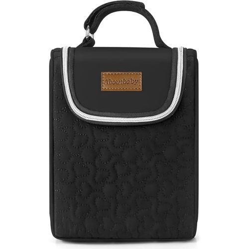 Accmor Breastmilk Cooler Bag, Insulated Baby Bottle Cooler Tote Bags for Nursing Mom Daycare, Portable Breast Milk Cooler Bag for Travel