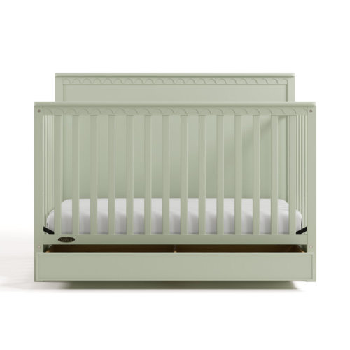 Graco Sasha 5-In-1 Convertible Crib With Drawer & Reviews | Wayfair