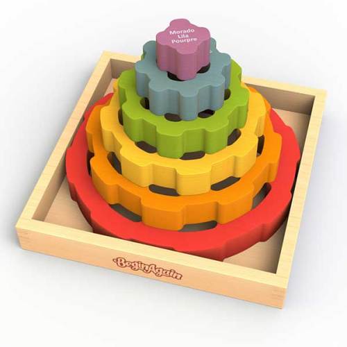 Gear Stacker Toddler Toy