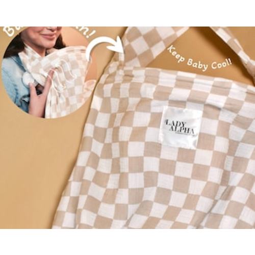 The Nursing Cool Cover | Built-in Fan | Keep Baby Cool While Breastfeeding | Sage, Pink, Blue | 100% Muslin Cotton | Baby Shower Gift Idea - Etsy