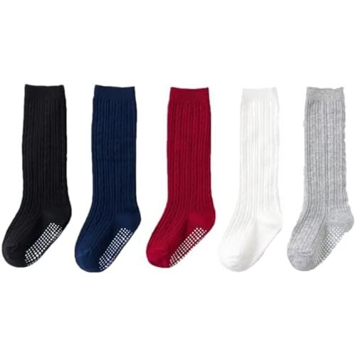 Baby Knee High Socks Newborn Infants Toddlers Cotton Uniform Stockings Warm Cotton Boys Girls Stockings