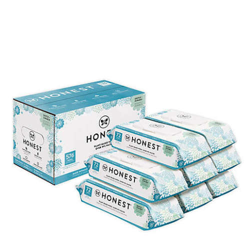 The Honest Company® Classic 576-Count Plant-Based Baby Wipes