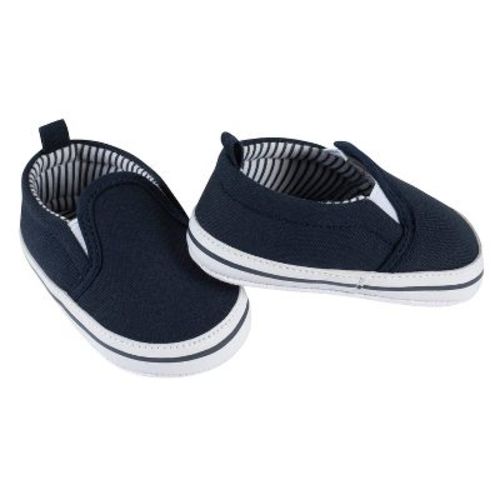 Boys' Slip-on Sneaker - Navy, 0-3 Mos