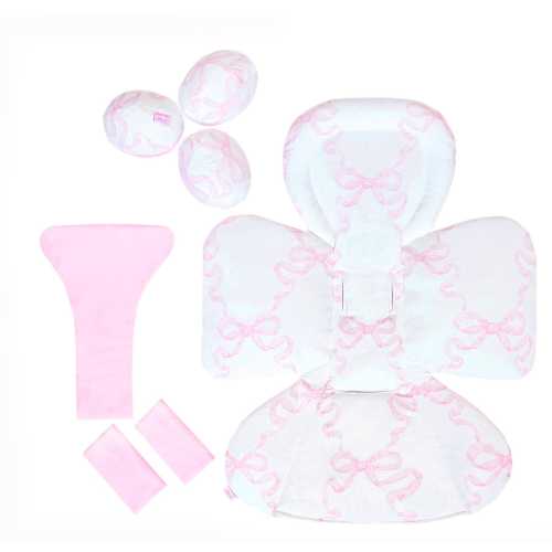 HANDMADE MamaRoo infant insert newborn compatible MAMAROO 4MOMS for girls pink bow baby pink cover print fabric cover for MamaRoo swing