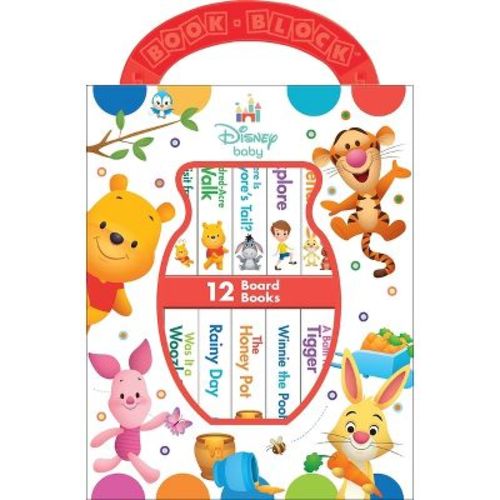 Disney Baby: 12 Board Books - By Pi Kids (mixed Media Product)