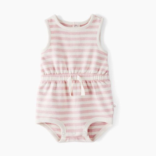 Carter's Little Planet Striped Organic Cotton Bubble Bodysuit - Pink Stripe, 3 M