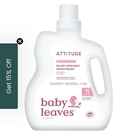 Baby Laundry Detergent - Dermatologically tested & Vegan I ATTITUDE