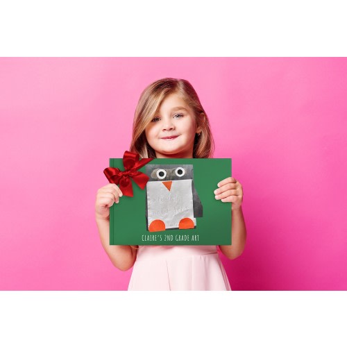 11" x 8.5" Hardcover Kid's Art Photo Book