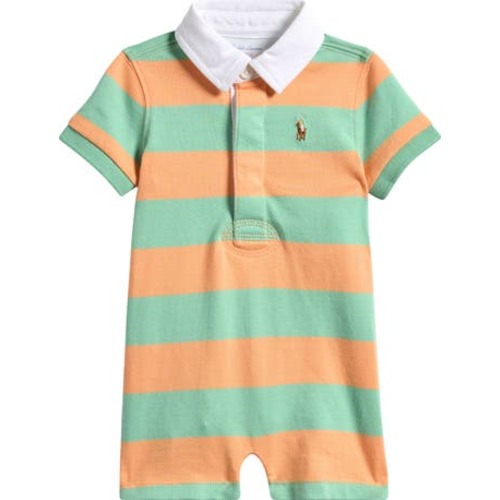 Rugby Stripe Romper, 12M