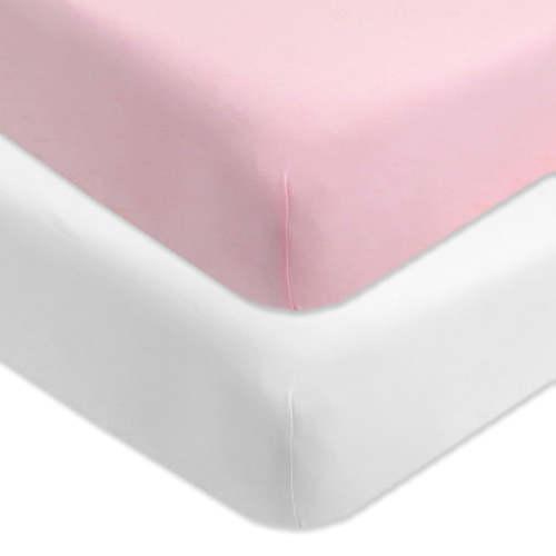 2-Pack Organic Cotton Fitted Crib Sheets | Honest Baby Clothing