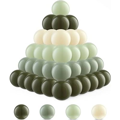 Ball Pit Balls Clear Ball Pit Balls - Crush Proof Ball Pit Balls Plastic Toy Balls for Ball Pit Boys and Girls