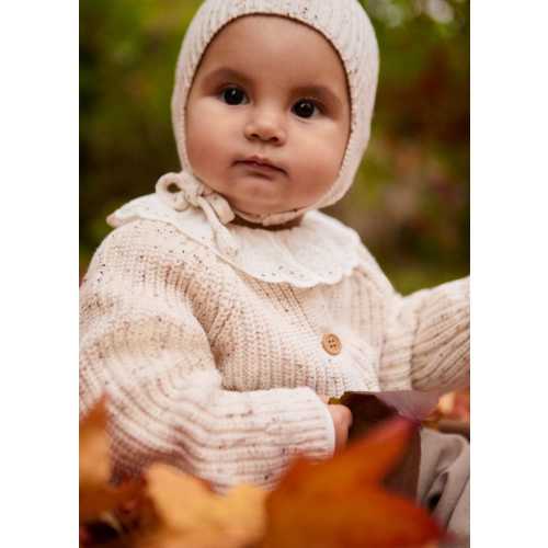 Knitted button cardigan - Kids | MANGO USA