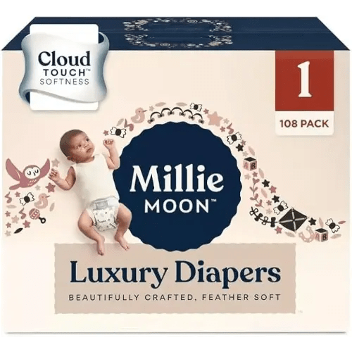 Millie_Moon Luxury Diapers - (Size 1 / Count 108)