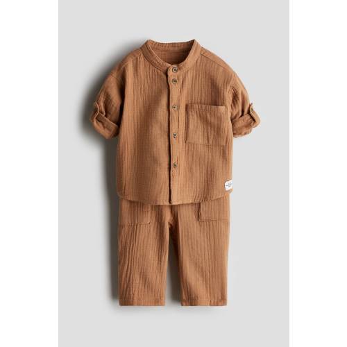 2-PIECE COTTON MUSLIN SET