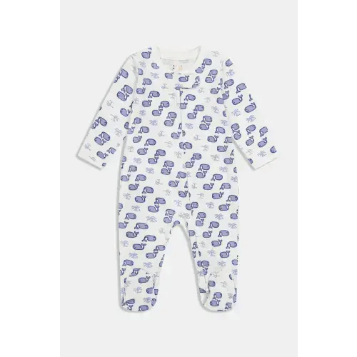 Infant Moby Zipper Footie | 3-6 M