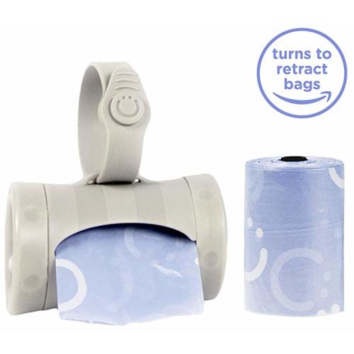 Ubbi Retractable On The Go Bag Dispenser, Lavender Scented, Baby Gift