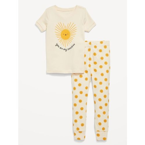Unisex Snug-Fit Printed Pajama Set for Toddler & Baby