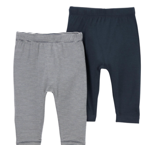 Baby 2-Pack PurelySoft Pull-On Pants - 3M - Style,Navy