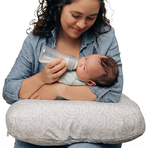 Boppy Nursing Pillow – Firm Ergonomic Support for Breast & Bottle Feeding