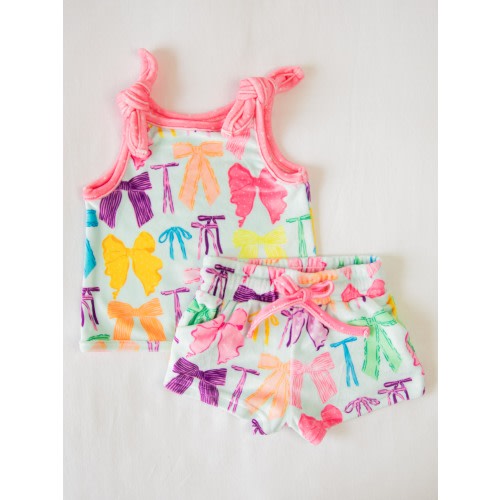 Terry Set - Vibrant Bows